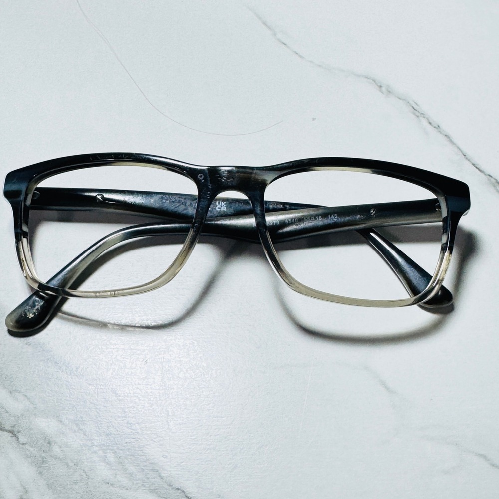 Ray-Ban RB 5279 5540 Grey Horn Rectangular Eyeglasses Frames 55-18-145